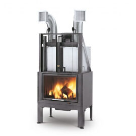 Focar pe lemne Palazzetti Ecomonoblocco EL 64 O2Ring