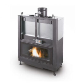 Focar pe lemne Palazzetti Ecomonoblocco EM16:9