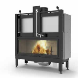 Focar pe lemne Palazzetti Ecomonoblocco MX 25:9