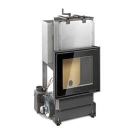 Focar semineu pe pelet